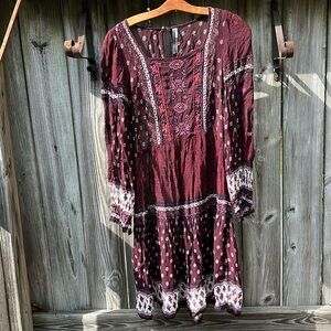 Anthropologie sheer dress🦄